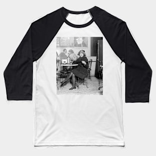 Lady with a Hidden Flask, 1922. Vintage Photo Baseball T-Shirt